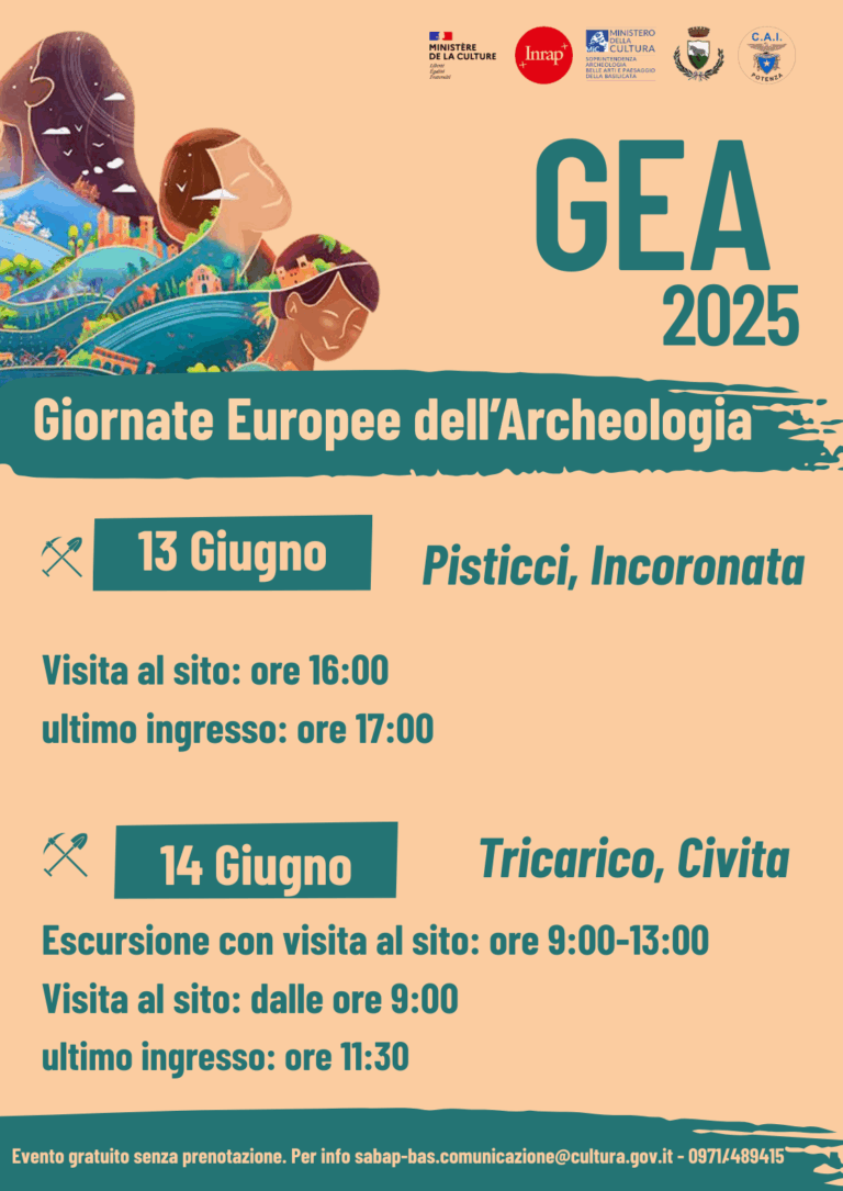 – Comunicato stampa – GIORNATE EUROPEE DELL’ARCHEOLOGIA 2025