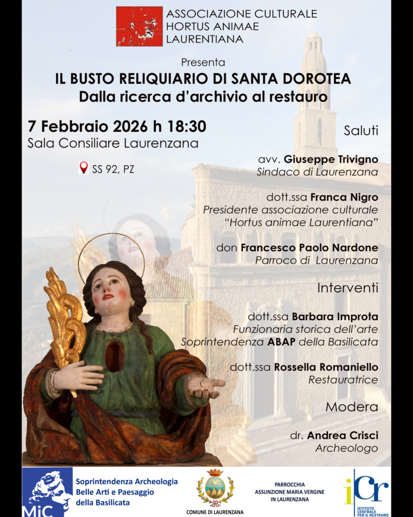 Il busto di Santa Dorotea